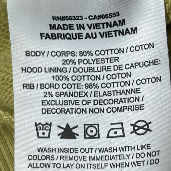 Nike Women's Sportswear Crop Fleece Hoodie Sweatshirt Tea Tree Size S - Picture 10 of 13